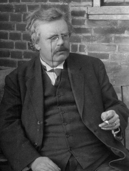 G.K. Chesterton Smoking