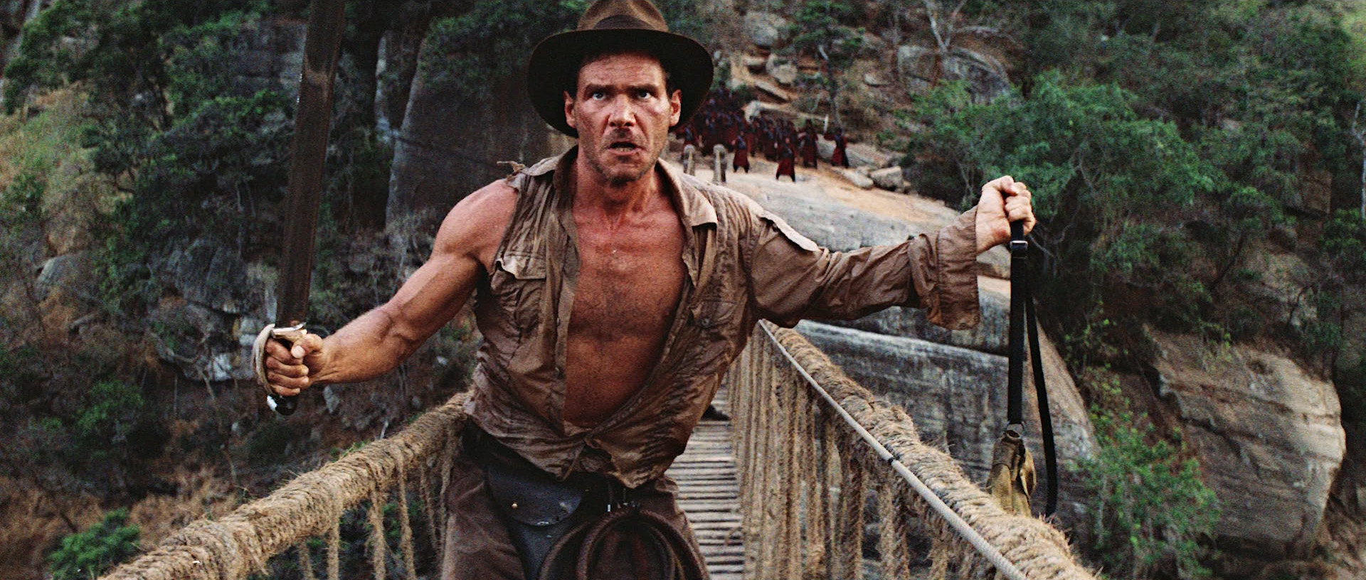 Indiana Jones and the Temple of Doom - bridge scene